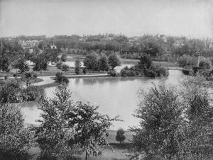 सेंट्रल पार्क, मिनियापोलिस, c1897। द्वारा अज्ञात