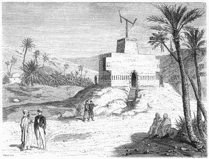 चैप्स एरियल टेलीग्राफ सिस्टम, अल्जीरिया, 19 वीं शताब्दी के मध्य, c1870। द्वारा अज्ञात