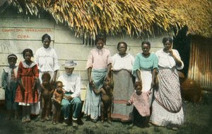 चारकोल वेयरहाउस, क्यूबा, 1911। द्वारा अज्ञात