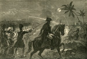 1799, 1890 में सेरिंगपटम में हाईलैंडर्स का प्रभार। द्वारा अज्ञात