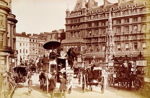 चेरिंग क्रॉस, लंदन, c1900 द्वारा अज्ञात