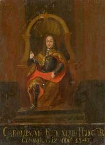 चार्ल्स VI 1685-1740, हंगरी और क्रोएशिया के राजा, 18 वीं शताब्दी का पहला भाग। द्वारा अज्ञात