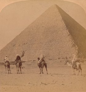 चेप्स, द ग्रेटेस्ट ऑफ द पिरामिड्स, मिस्र, 1896 द्वारा अज्ञात