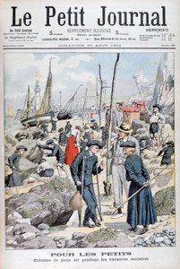 स्कूल हॉलिडे, 1903 के दौरान चिल्ड्रन हॉलिडे कैंप द्वारा अज्ञात
