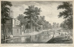 चिसविक हाउस, हाउंस्लो, लंदन, 1750 द्वारा अज्ञात