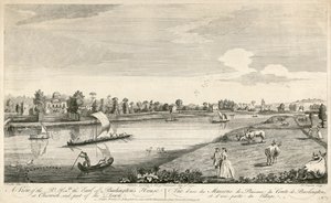 चिसविक हाउस, लंदन, 1750 द्वारा अज्ञात