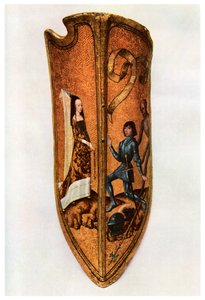 शिष्टता और शिष्ट प्रेम: फ्लेमिश परेड शील्ड, c1400 1956 द्वारा अज्ञात