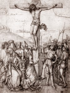 क्रॉस पर क्राइस्ट, c1480 द्वारा अज्ञात