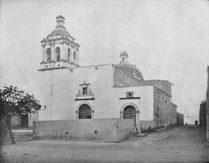 गुआडालूप, चिहुआहुआ, मेक्सिको का चर्च, c1897। द्वारा अज्ञात