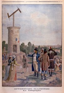 क्लॉड चैपे 1763-1805, फ्रांसीसी इंजीनियर और आविष्कारक, c1901 द्वारा अज्ञात