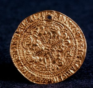ज़ार इवान III अवध का सिक्का कोरबेलनिक: ब्लॉसम क्रॉस, 1471-1490 द्वारा अज्ञात
