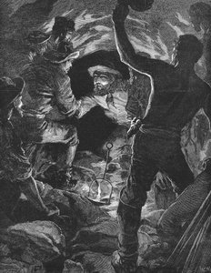 आल्प्स, 1880 के नीचे सेंट गोथर्ड सुरंग का समापन द्वारा अज्ञात