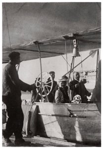 ज़ेपेलिन LZ3, जर्मनी, जर्मनी में अपनी बेटी के साथ ज़ेपेलिन की गिनती करें, c1906-1-1188 3333 द्वारा अज्ञात