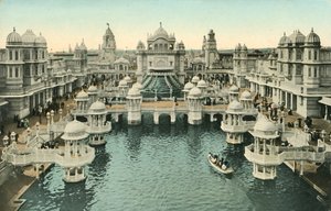 कोर्ट ऑफ ऑनर, कोरोनेशन प्रदर्शनी, लंदन, 1911। द्वारा अज्ञात