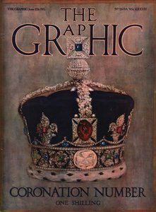 कवर ऑफ़ द ग्राफिक, राज्याभिषेक संख्या, जून 1911। द्वारा अज्ञात