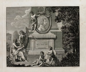 WA Mozart, 1794 द्वारा ओपेरा Così fan tutte के मुखर स्कोर के पहले संस्करण का कवर। द्वारा अज्ञात