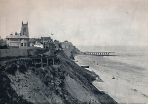 क्रॉमर - 1895 में चट्टानों पर चर्च को दिखाना द्वारा अज्ञात