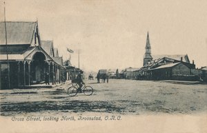 क्रॉस स्ट्रीट, नॉर्थ, क्रूनस्टैड, ORC, c1905। द्वारा अज्ञात