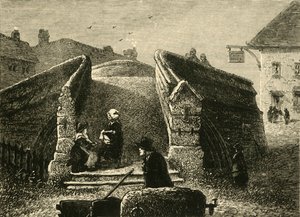 क्राउनलैंड ब्रिज, 1898। द्वारा अज्ञात