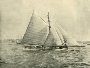 1901 में पोर्ट जैक्सन में क्रूजिंग। द्वारा अज्ञात