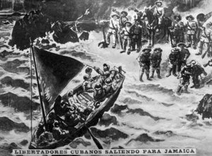 क्यूबा लिबर्टाडोरेस लीविंग फॉर जमैका, 1987, 1920 द्वारा अज्ञात