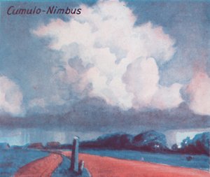 क्यूमुलो-निंबस - प्रिंसिपल क्लाउड फॉर्म्स इन द स्काई, 1935 का एक डोजेन द्वारा अज्ञात