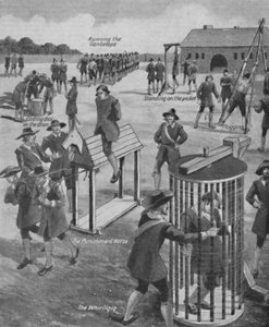 जिज्ञासु पुराने समय के सैन्य दंड, c1934 द्वारा अज्ञात
