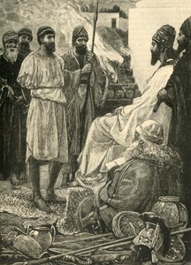 साइरस और क्रोइसस, 1890। द्वारा अज्ञात