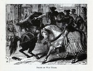 वाट टायलर की मृत्यु, 1882 द्वारा अज्ञात
