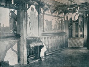फ्रिट्ज एरलर द्वारा संगीत कक्ष के लिए सजावट, c1899 द्वारा अज्ञात