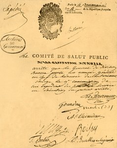 सार्वजनिक स्वास्थ्य समिति की डिक्री, 26 अक्टूबर 1795, 1921। द्वारा अज्ञात