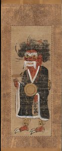 दानव ऑनिंग द नेम ऑफ द बुद्धा ओनी नो नेनबत्सू, 1700s। द्वारा अज्ञात