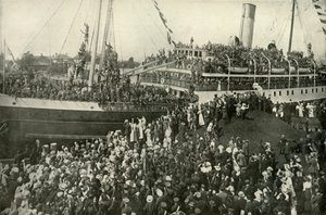 विक्टोरियन ईसा पूर्व आकस्मिकता की प्रस्थान, c1914, 1919। द्वारा अज्ञात