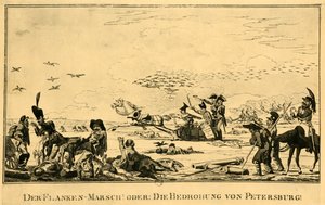 फ्लैक मार्च! या: द थ्रेट ऑफ पीटर्सबर्ग !, 1813, 1921। द्वारा अज्ञात