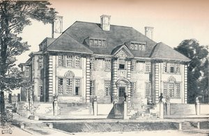 सीएचबी 13 सीएचबी द्वारा Hampstead में एक घर के लिए डिजाइन, c1913 द्वारा अज्ञात