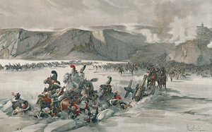 सत्तन झील, 1805, 1896 में रूसियों को पीछे हटाने का विनाश द्वारा अज्ञात