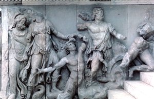 पेरगामन अल्टार के महान फ्रेज़ से विस्तार, 180-159 ई.पू. द्वारा अज्ञात