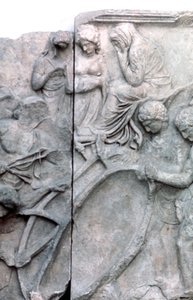 पेरगामन अल्टार के महान फ्रेज़ से विस्तार, 180-159 ई.पू. द्वारा अज्ञात