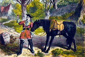 डिक टरपिन 1706-1739, अंग्रेजी डाकू और हाईवेमैन, 19 वीं शताब्दी द्वारा अज्ञात