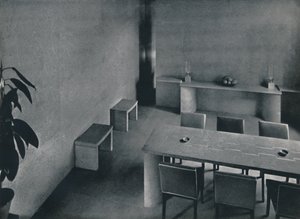 आर्किटेक्ट ओलिवर हिल का भोजन कक्ष, एफआरआईबीए, 1942 द्वारा अज्ञात