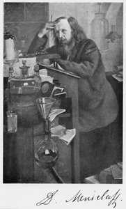 दिमतिरी इवानोविच मेंडेलीव 1834-1907, रूसी रसायनज्ञ, c1900s द्वारा अज्ञात