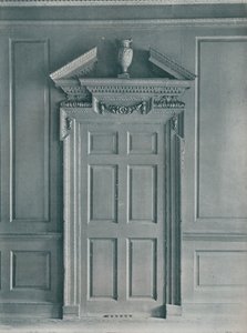 द्वारित कक्ष का द्वार, प्रारंभिक जॉर्जियाई, 26, हैटन गार्डन, c1909 द्वारा अज्ञात