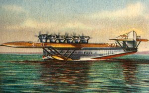 डोर्नियर डू एक्स II फ्लाइंग बोट, 1920, 1932। द्वारा अज्ञात