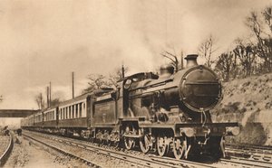 डाउन कॉन्टिनेंटल पुलमैन लिमिटेड एक्सप्रेस, c1920s। द्वारा अज्ञात