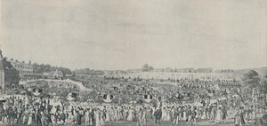 ड्राइंग-रूम डे, बकिंघम पैलेस, 1822, 1920 द्वारा अज्ञात