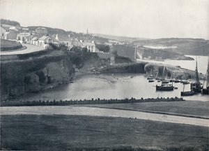 डनमोर - द टाउन एंड द हार्बर, 1895 द्वारा अज्ञात