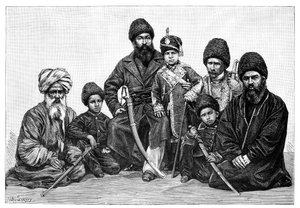 दुर्रानी प्रमुख, अफगानिस्तान, 1895 द्वारा अज्ञात