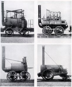 प्रारंभिक इंजन, 19 वीं शताब्दी, c1920 द्वारा अज्ञात