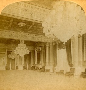 प्रेसिडेंट मेंशन में ईस्ट रूम, वाशिंगटन, डीसीयूएसए, 1900। द्वारा अज्ञात