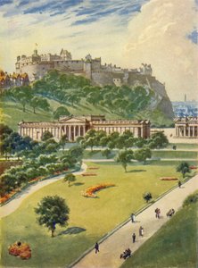 एडिनबर्ग कैसल, c1948। द्वारा अज्ञात